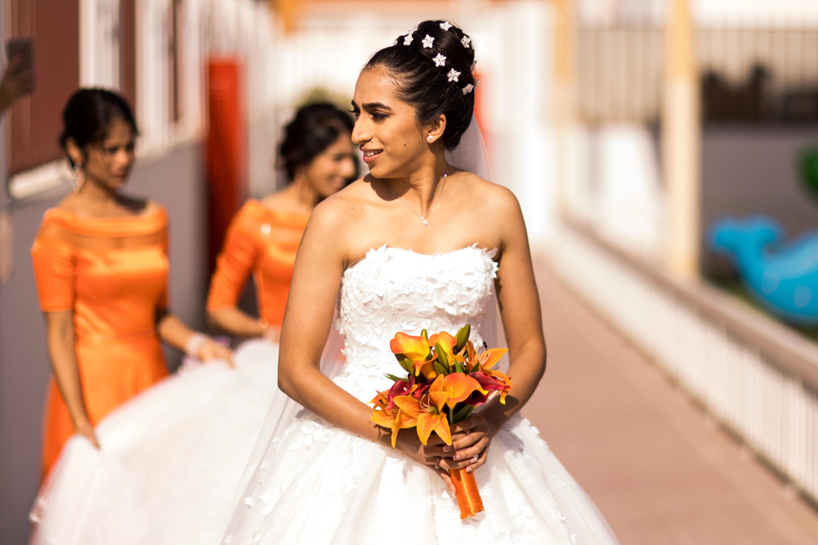 European / Christian bridal makeup