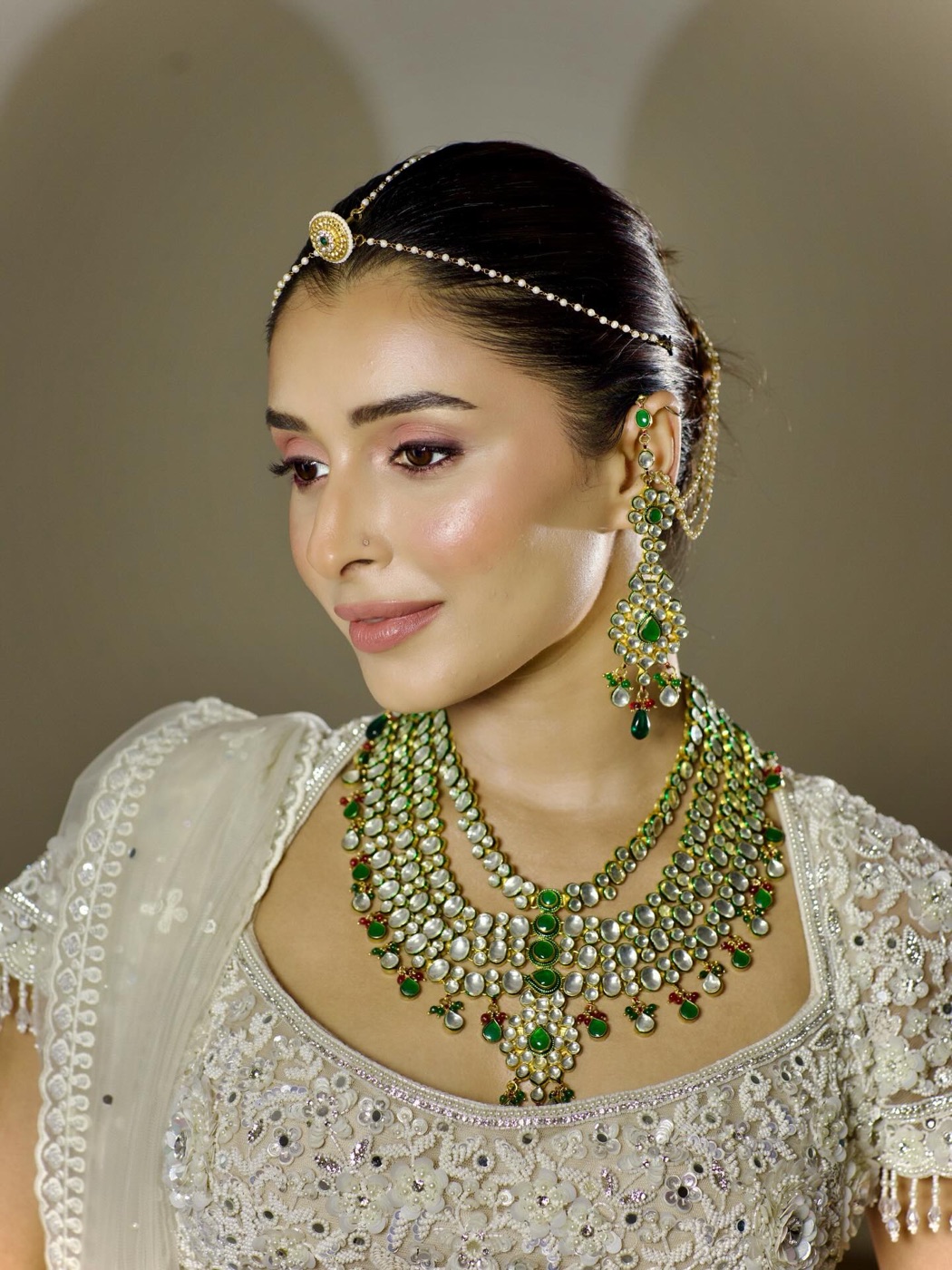 Indian bridal reception makeup