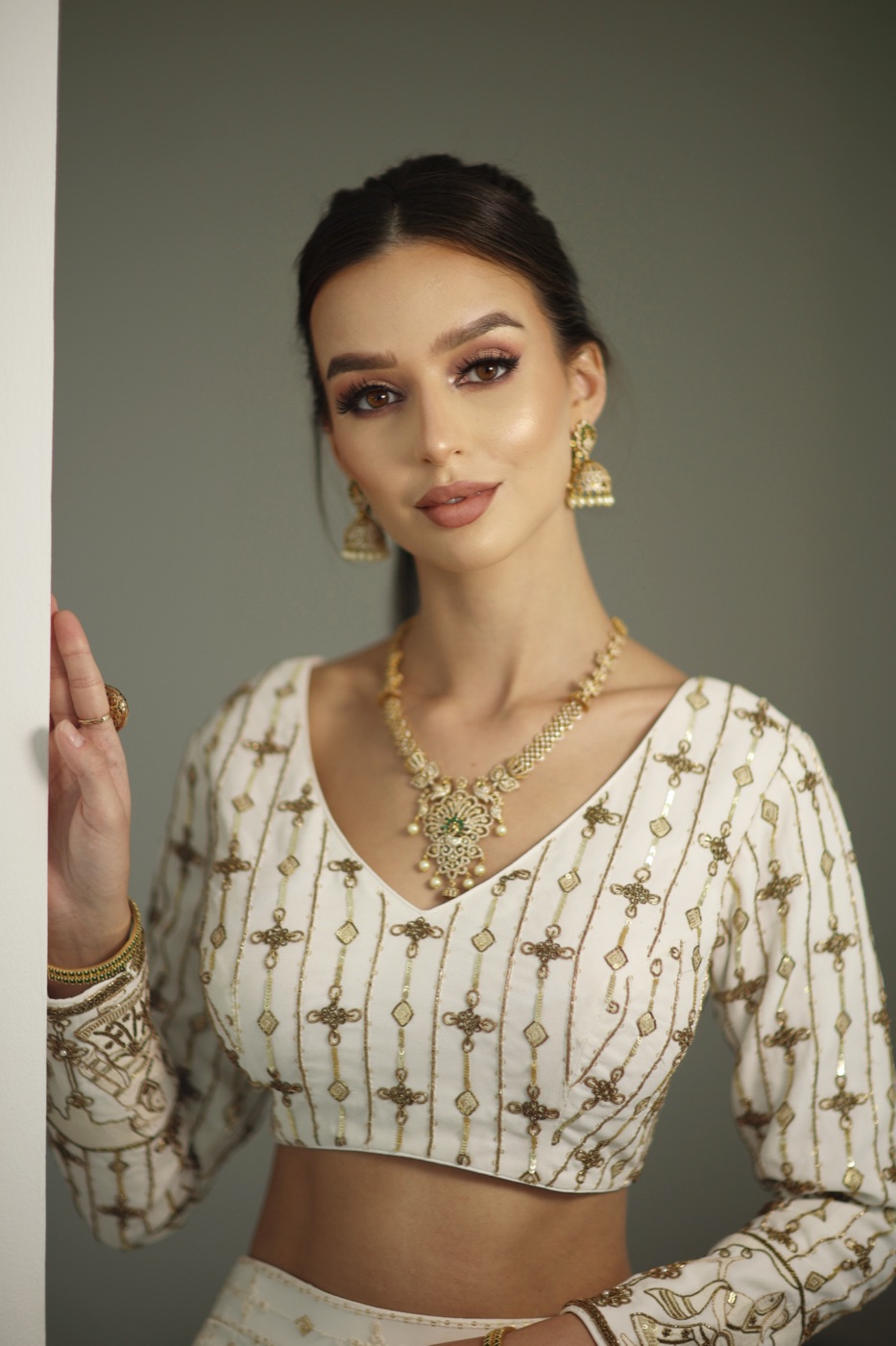 South Asian bridal makeup